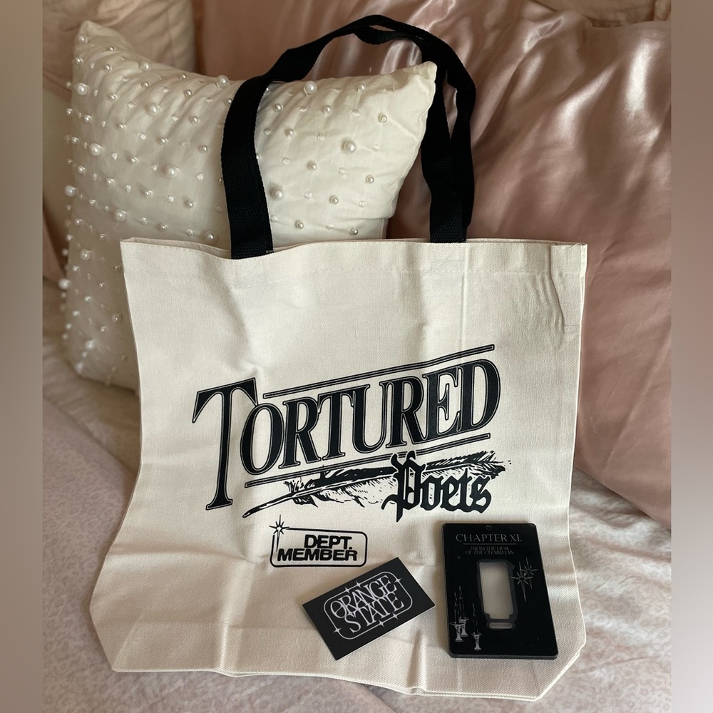 Taylor Swift - Tortured Poets Department Member Tote & Photo Card Holder